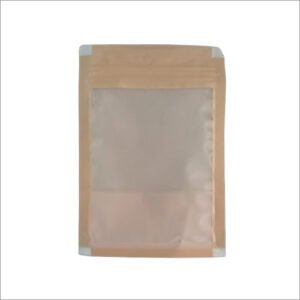 Plain Zipper Stand Up Pouch