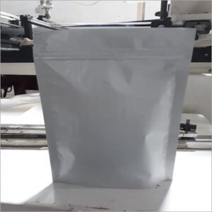 White Stand Up Pouch